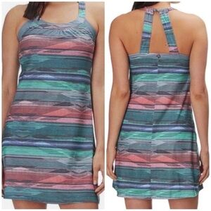PrAna Cantine Athletic Dress Granite‎ Bonita Size Medium Built in Bra